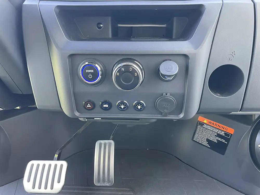 e40fx interior controls