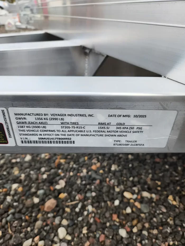 bear track BTU80168F trailer for sale in minnesota