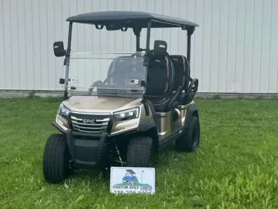 Epic E40FX Golf Cart – Bronze