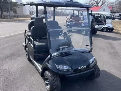 Icon G40 Golf Cart – Black