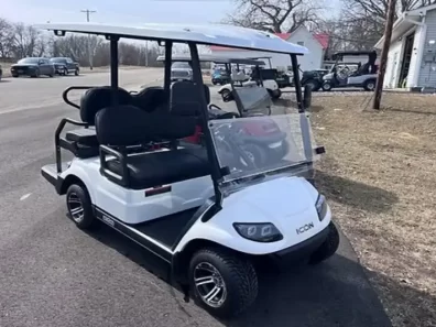 Icon G40 Golf Cart – White