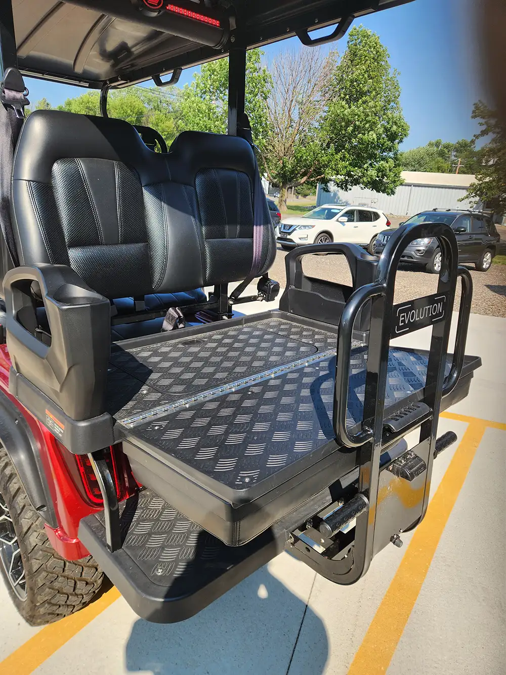 Evolution D5 Maverick rear seat flatbed Evolution D5 Maverick rear seat flatbed